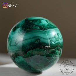 孔雀石球
