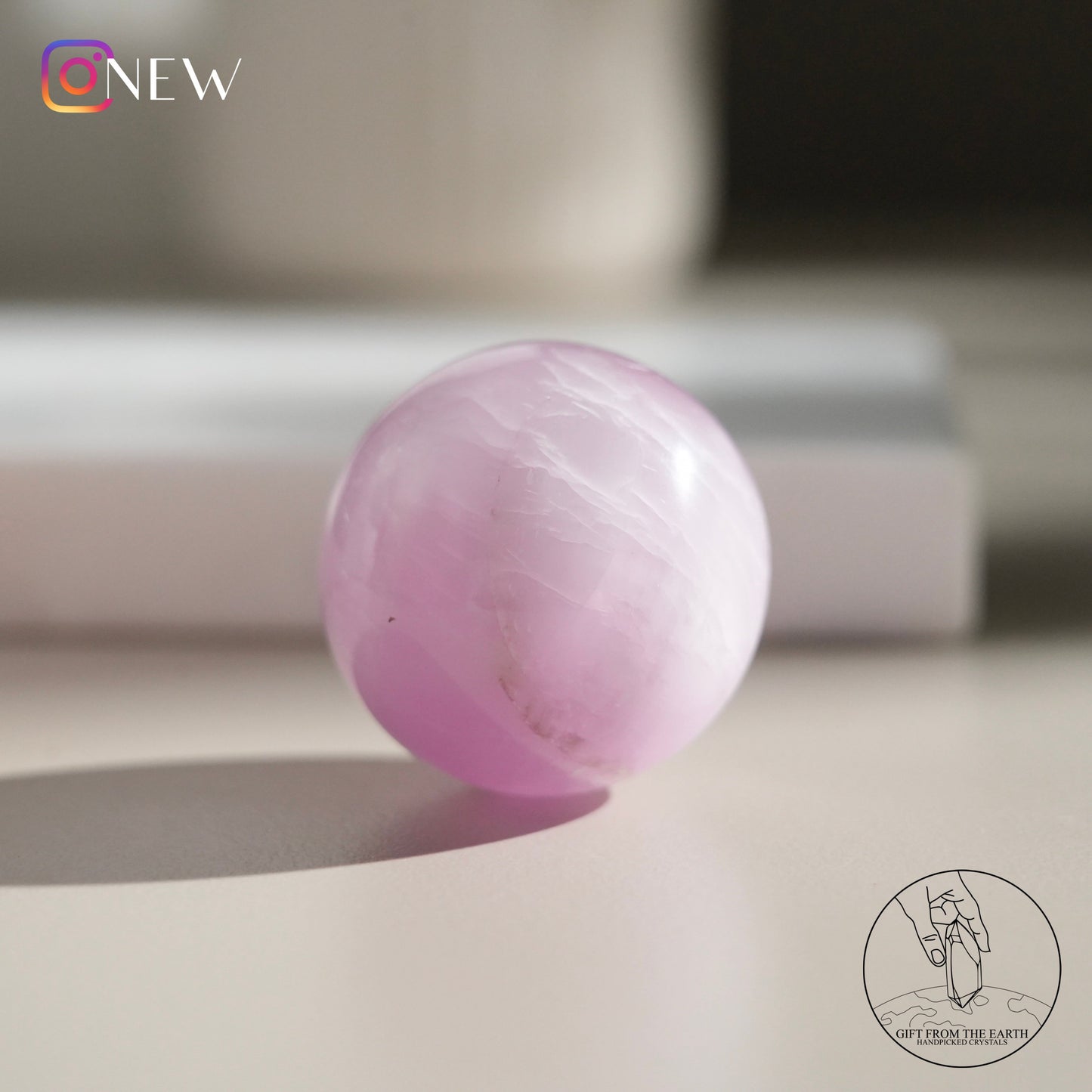 Lepidolite sphere