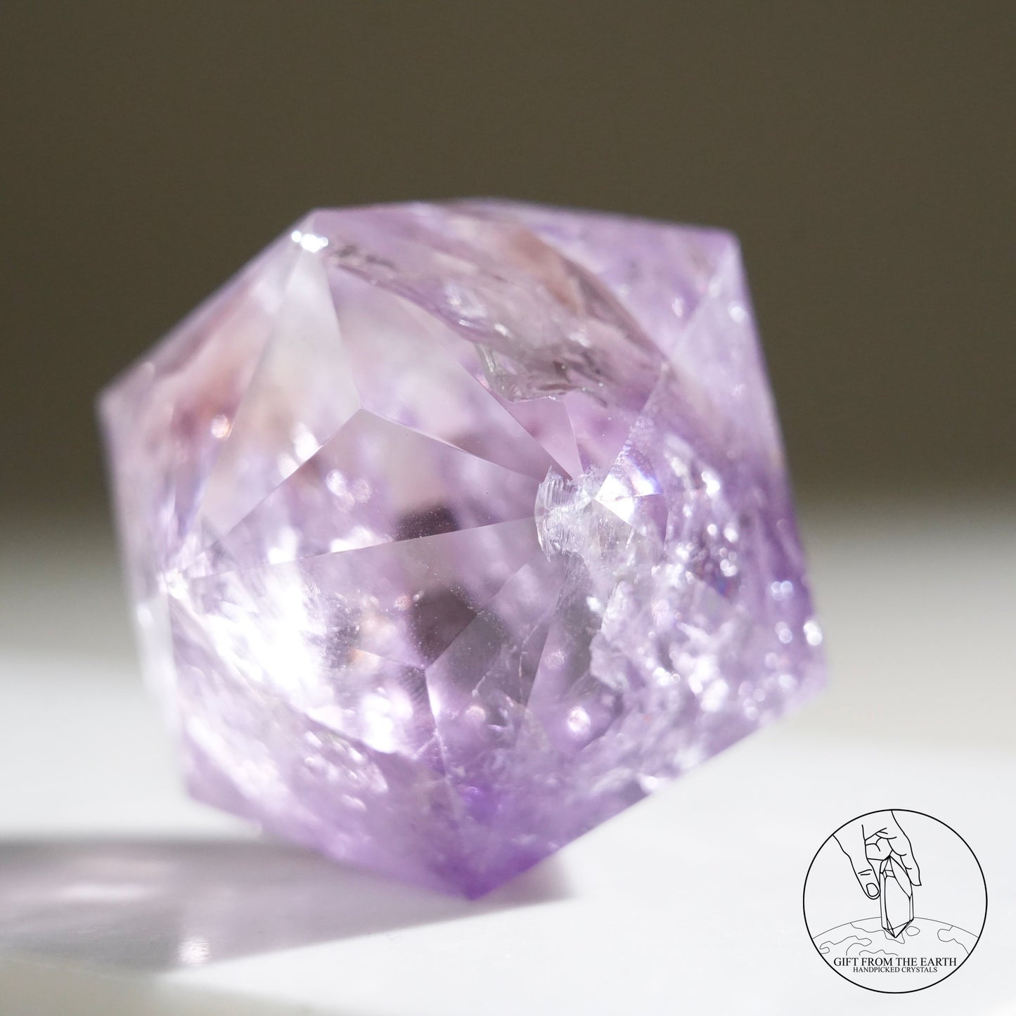 60-faceted ametrine