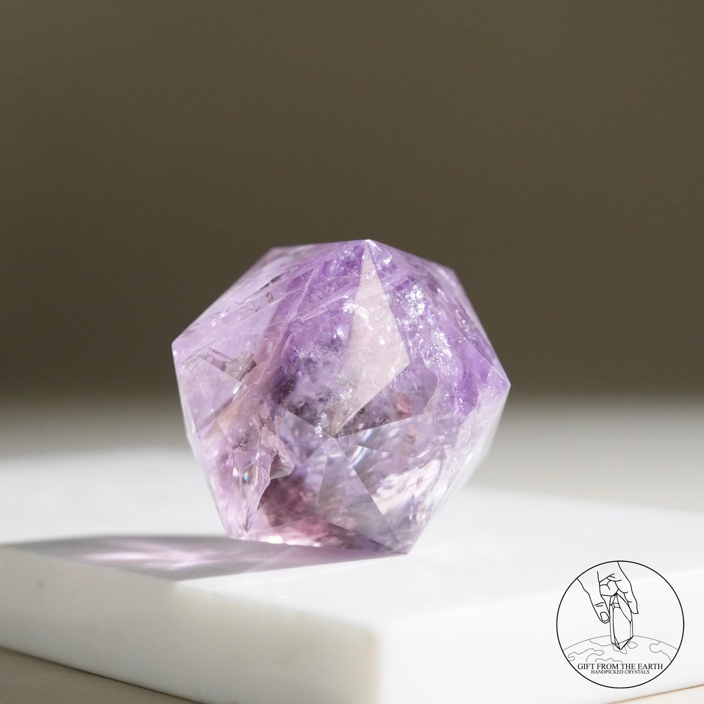 60-faceted ametrine