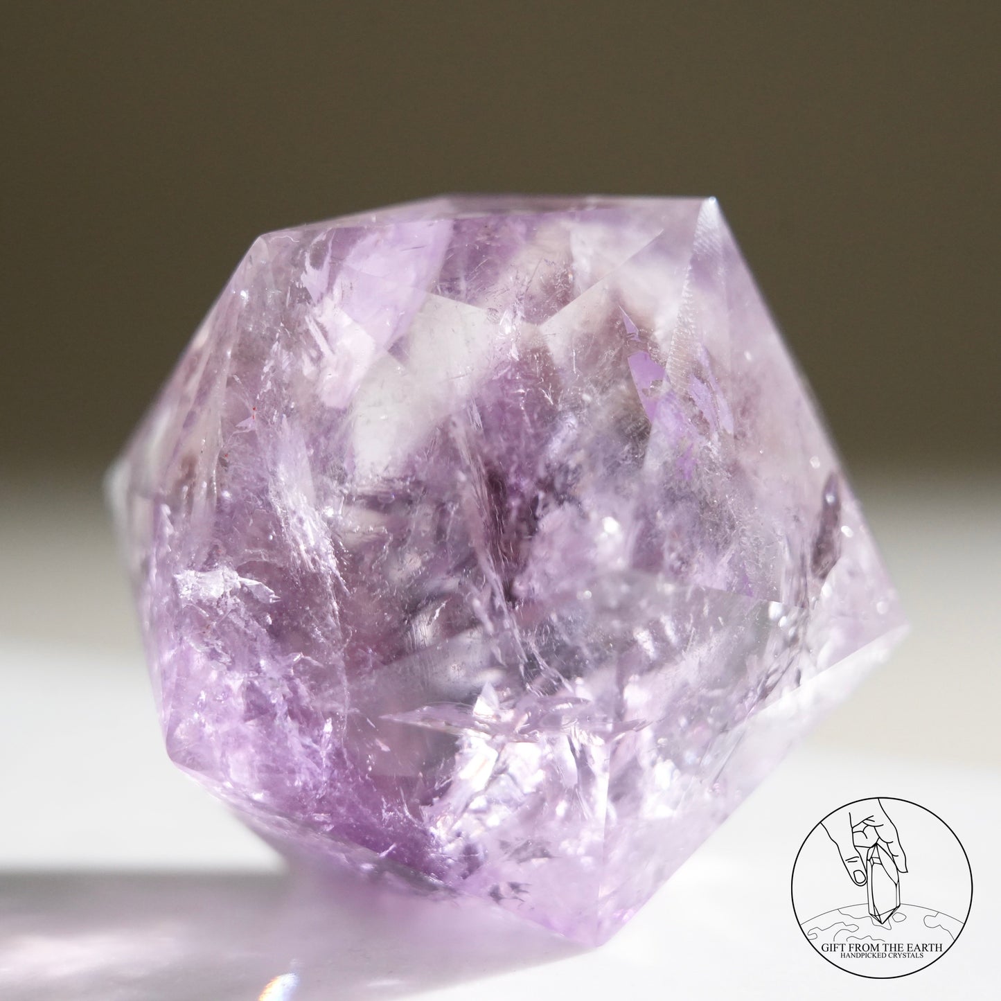 60-faceted ametrine