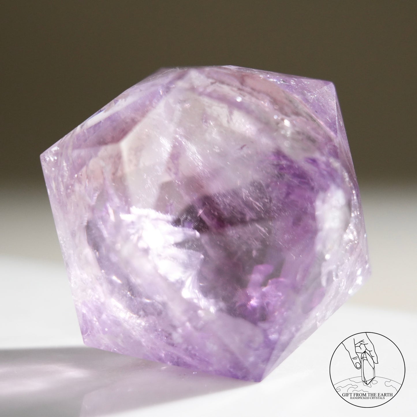 60-faceted ametrine