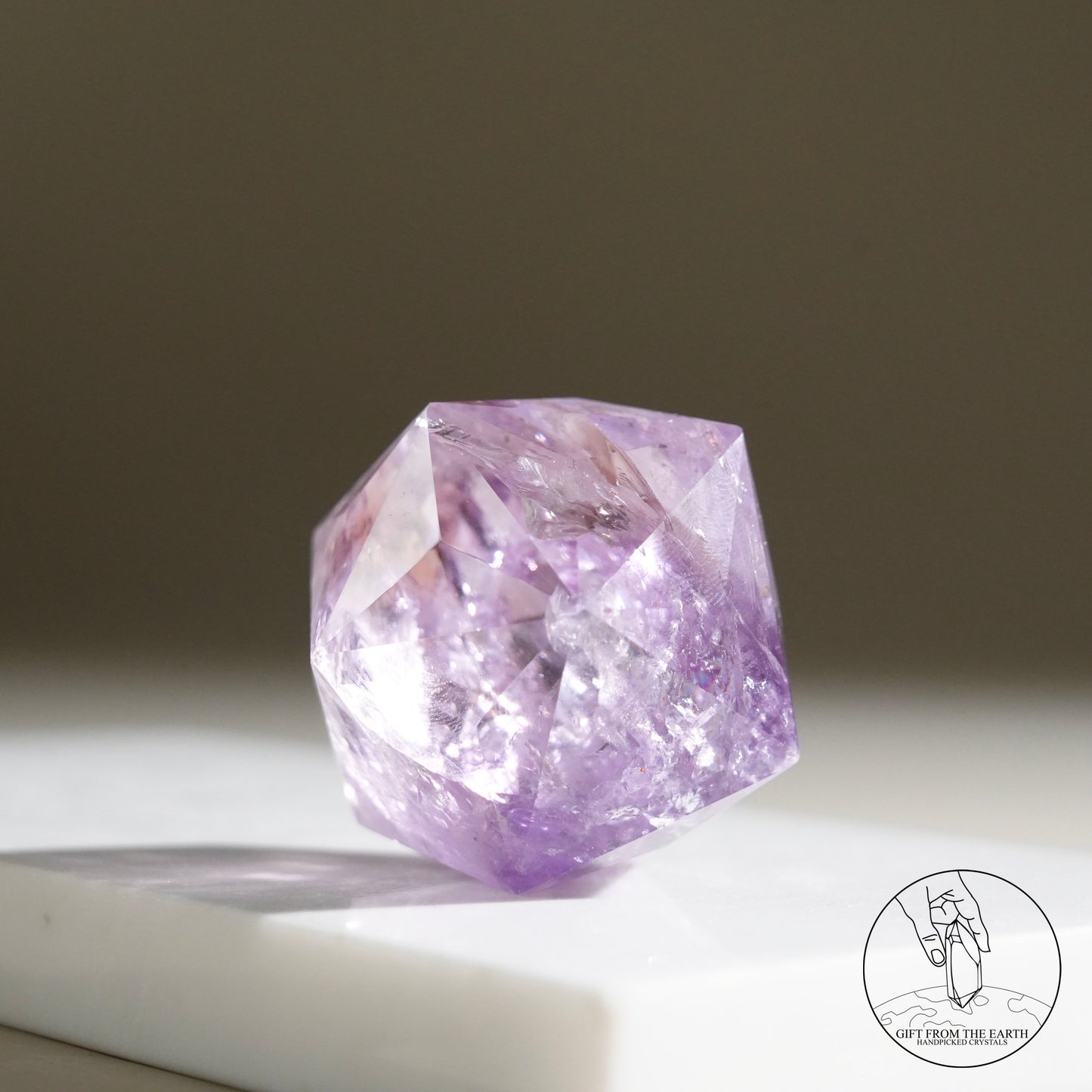 60-faceted ametrine