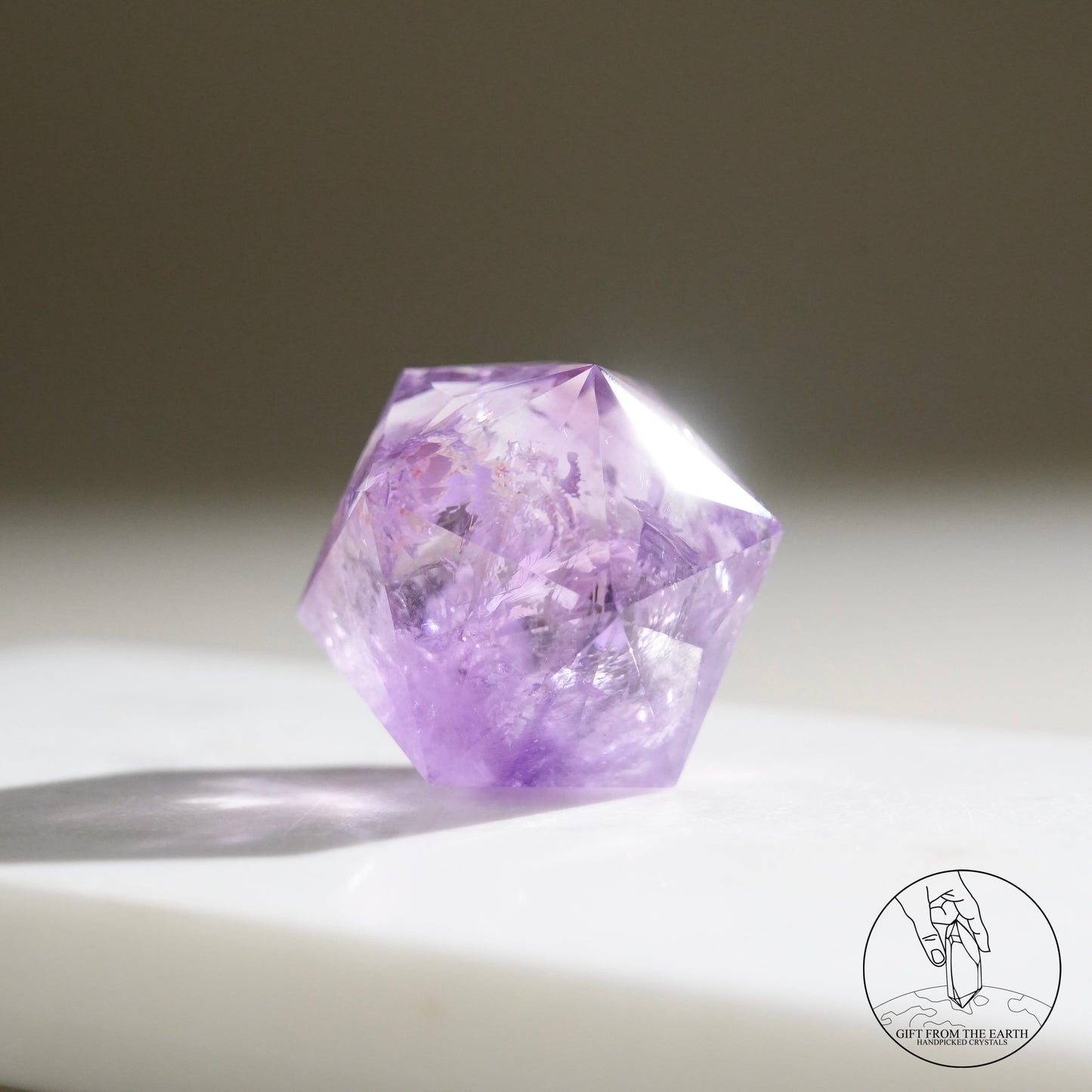 60-faceted amethyst