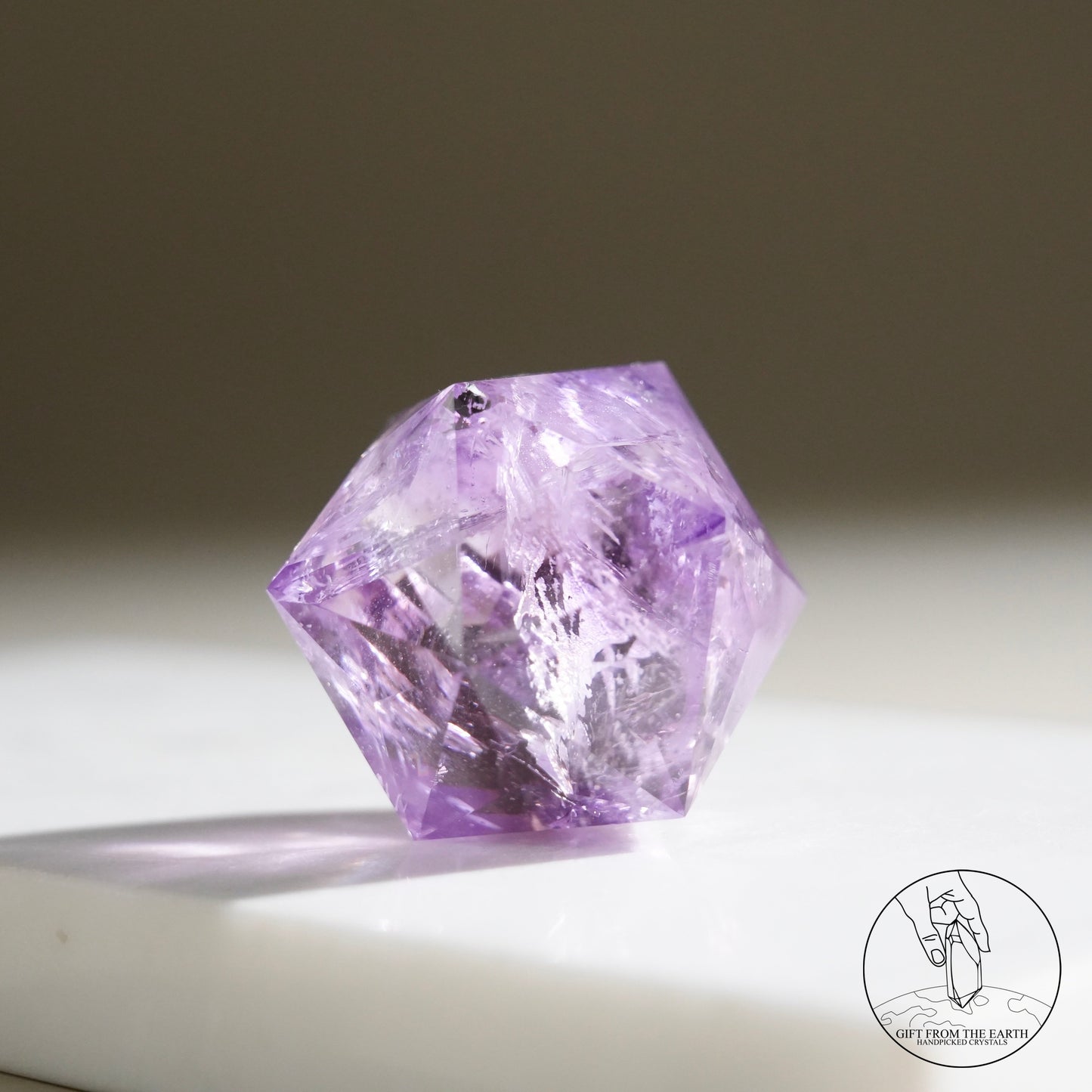 60-faceted amethyst