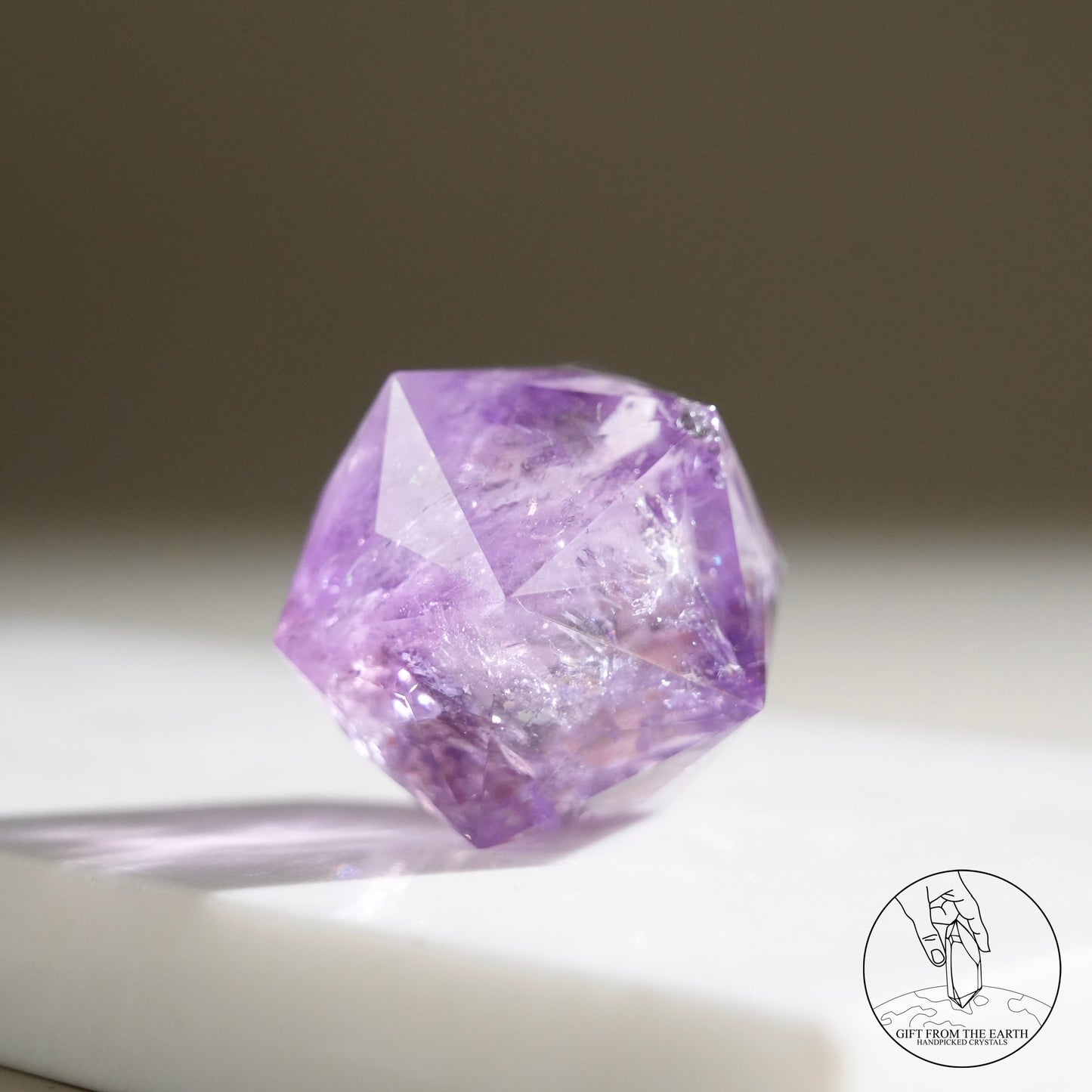 60-faceted amethyst