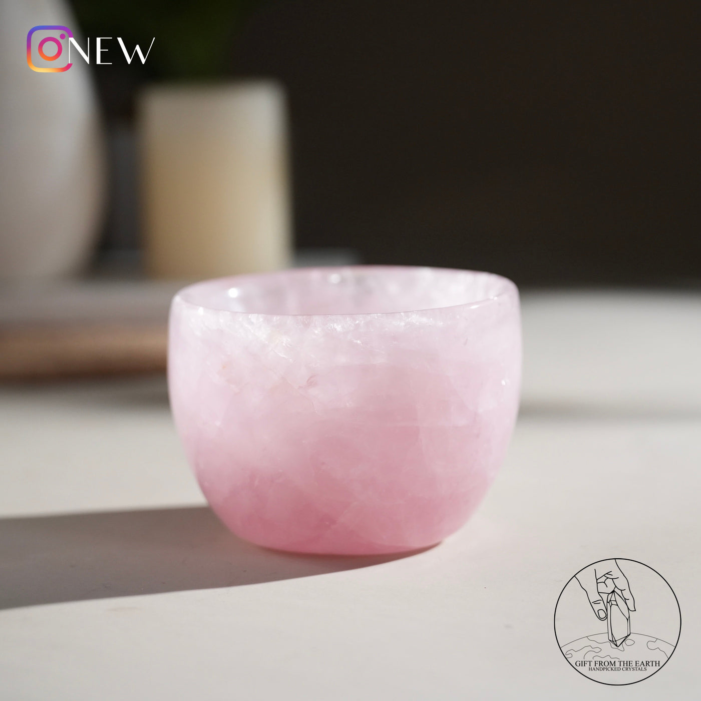 莫桑比克粉晶碗