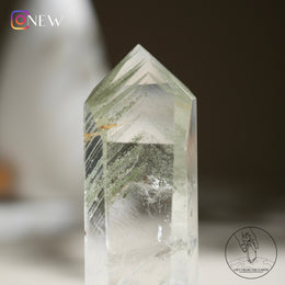 金字塔千層綠幽靈水晶柱