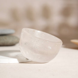 白水晶碗