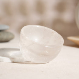 白水晶碗