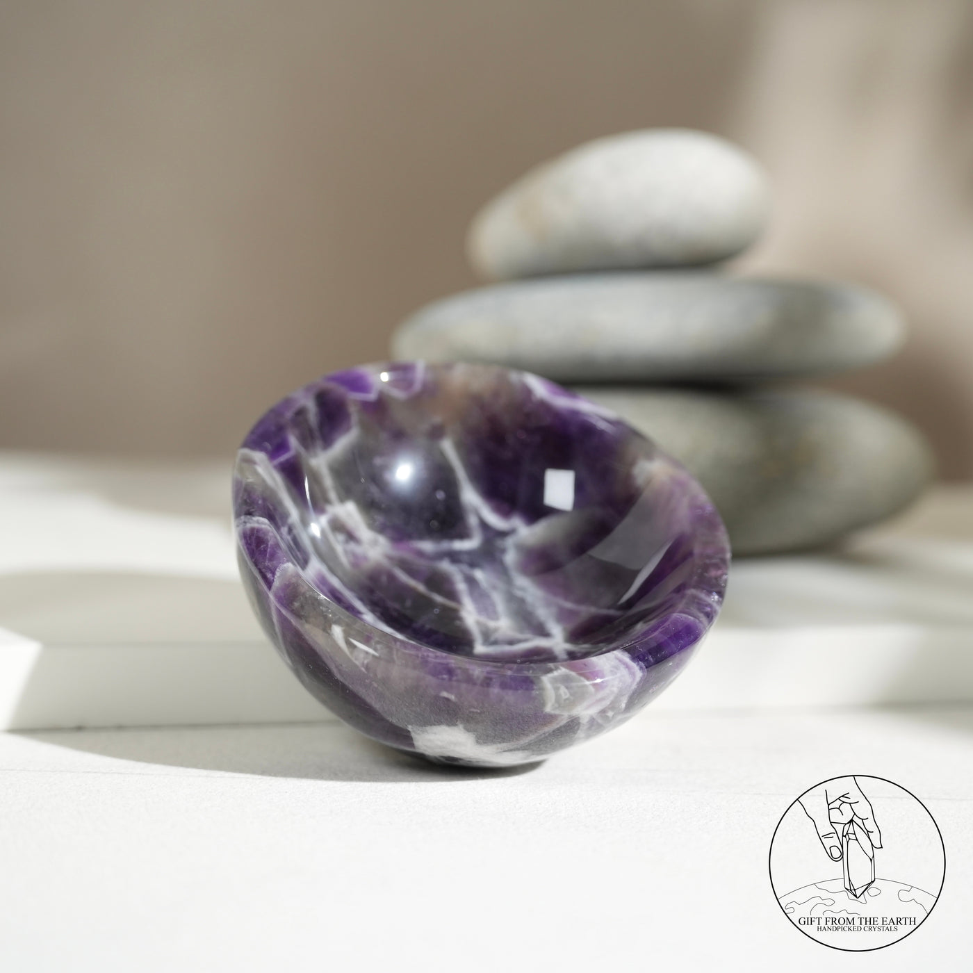 夢幻紫水晶碗