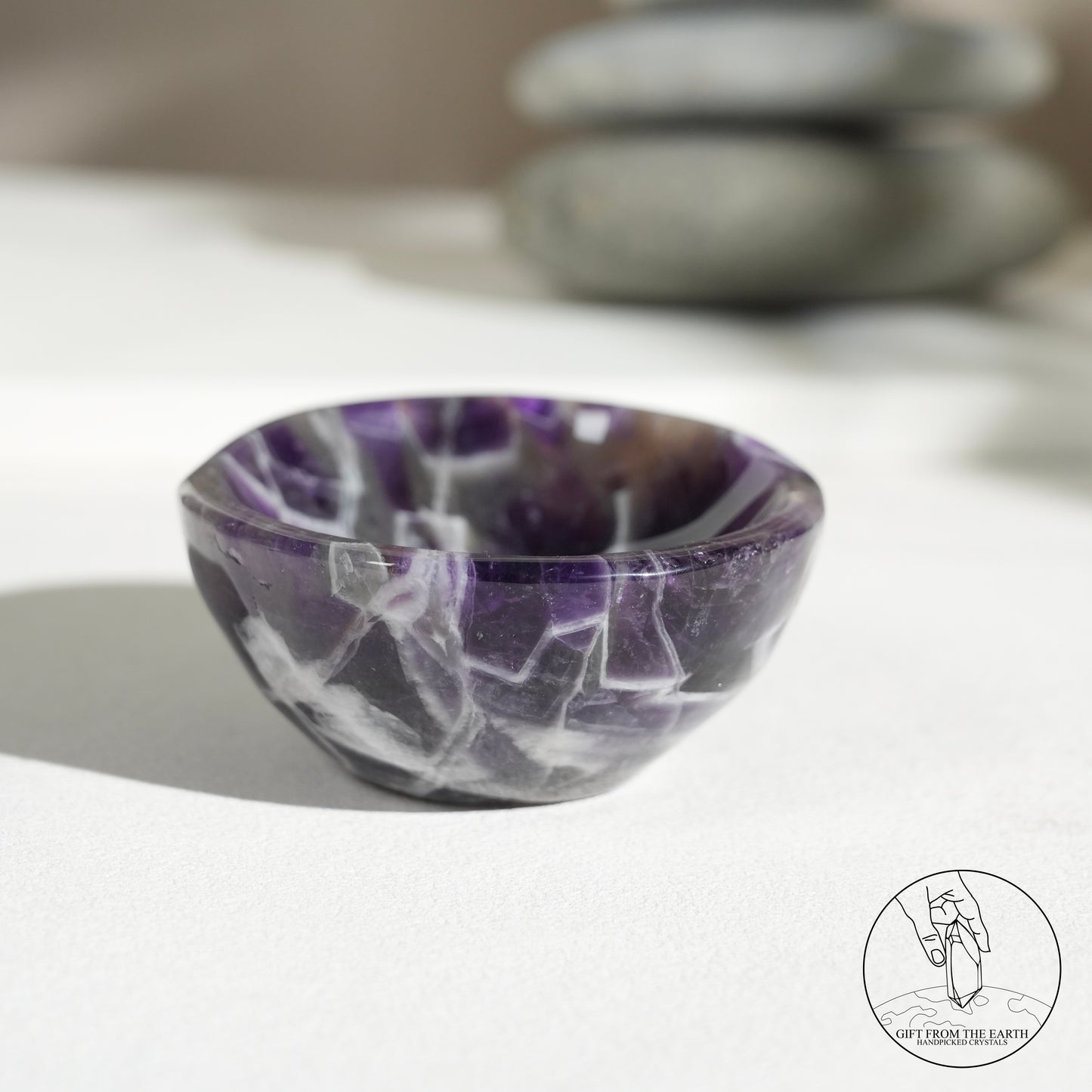 夢幻紫水晶碗