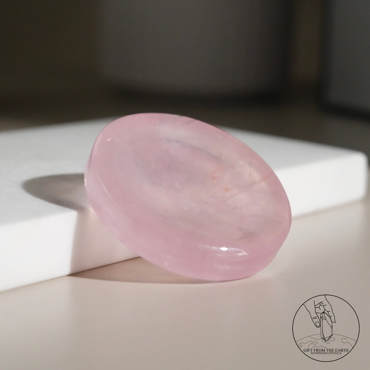 莫桑比克粉晶飾物碟