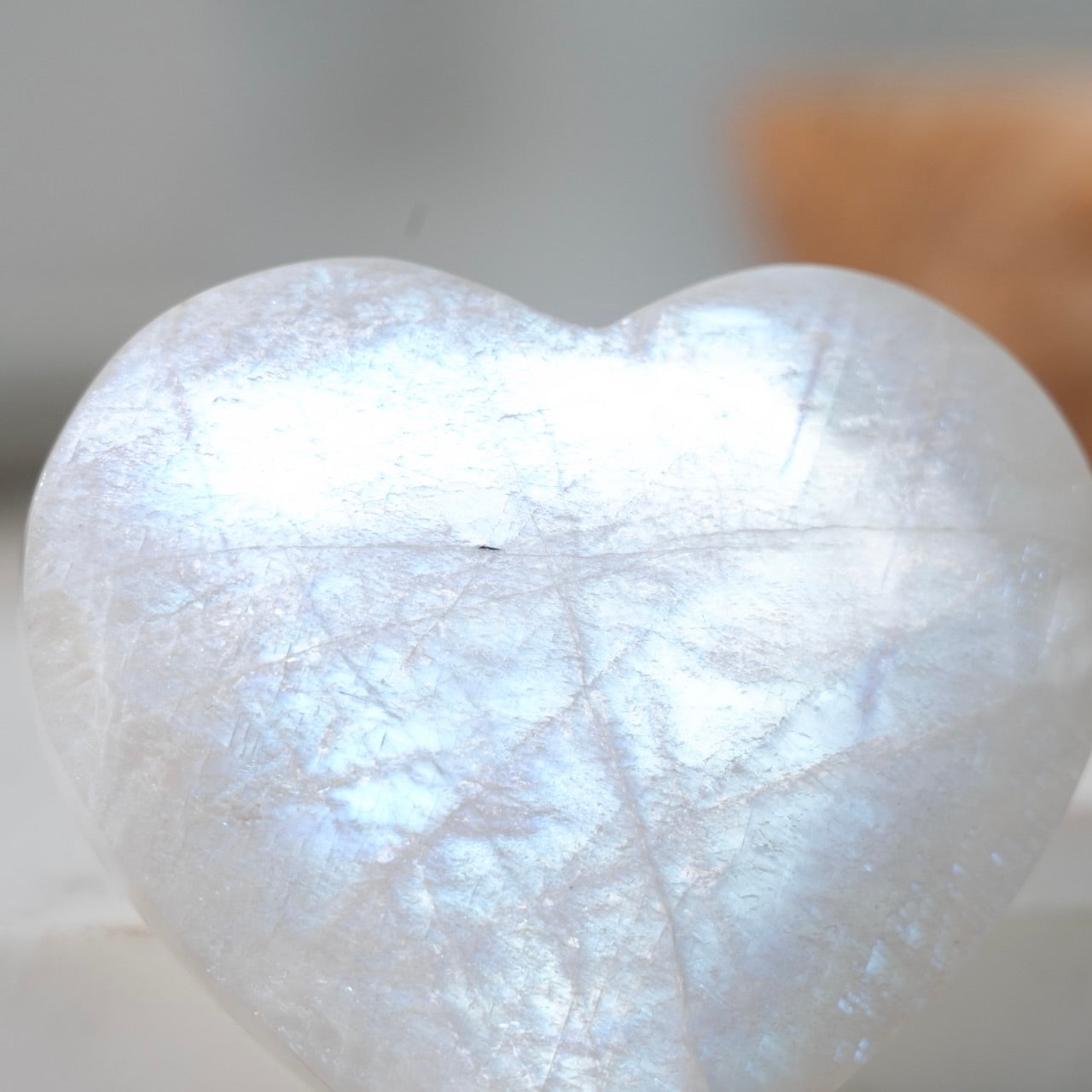 坦桑尼亞白月亮石心