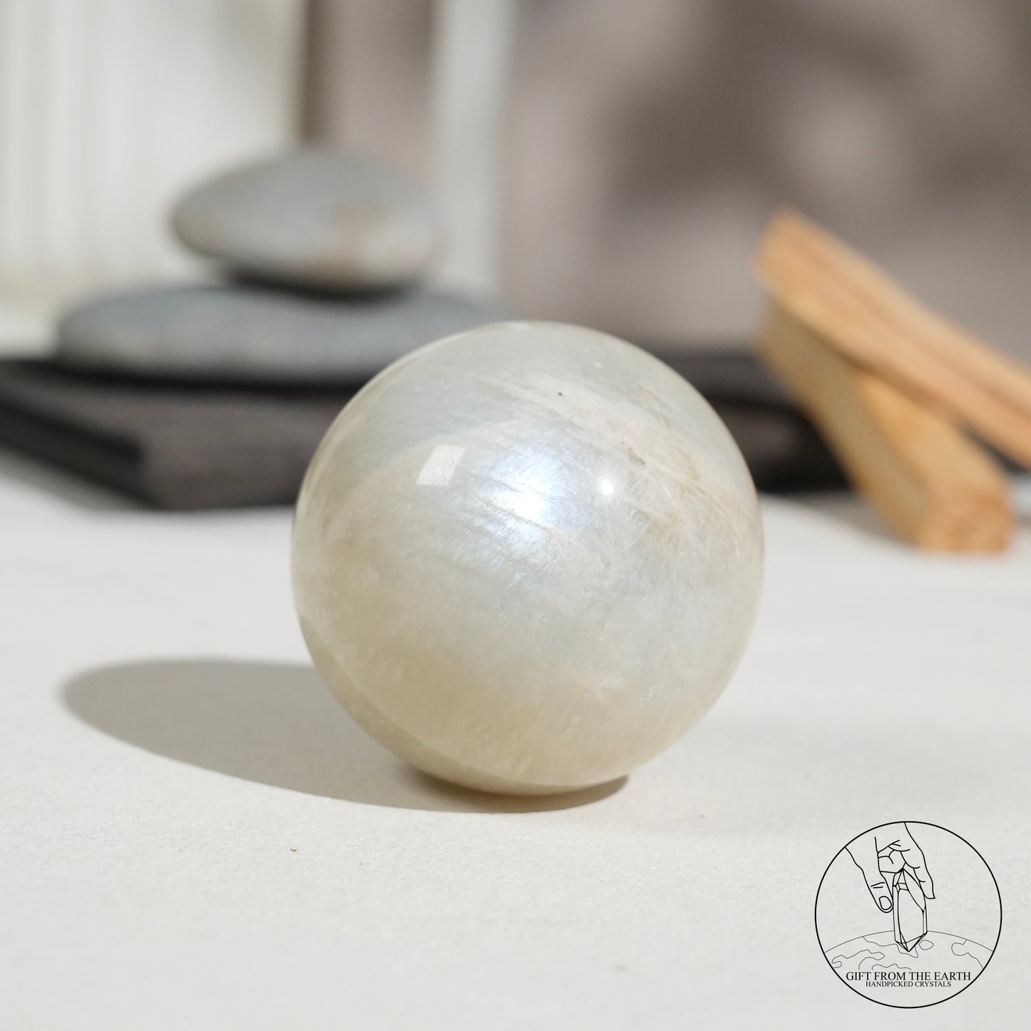 斯里蘭卡白月光石球