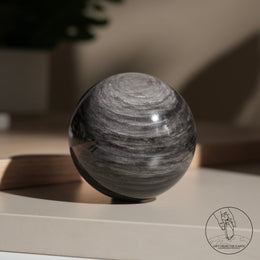 銀曜石球