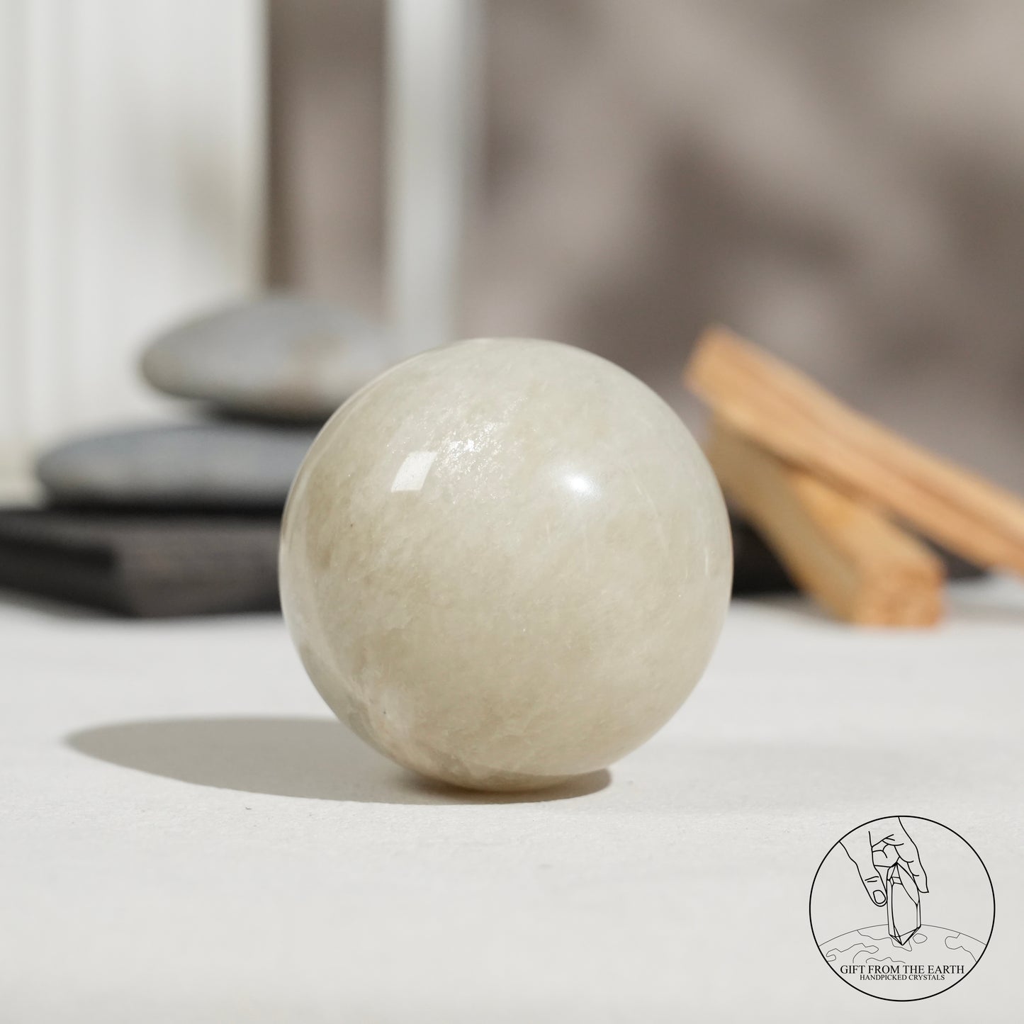 斯里蘭卡白月光石球