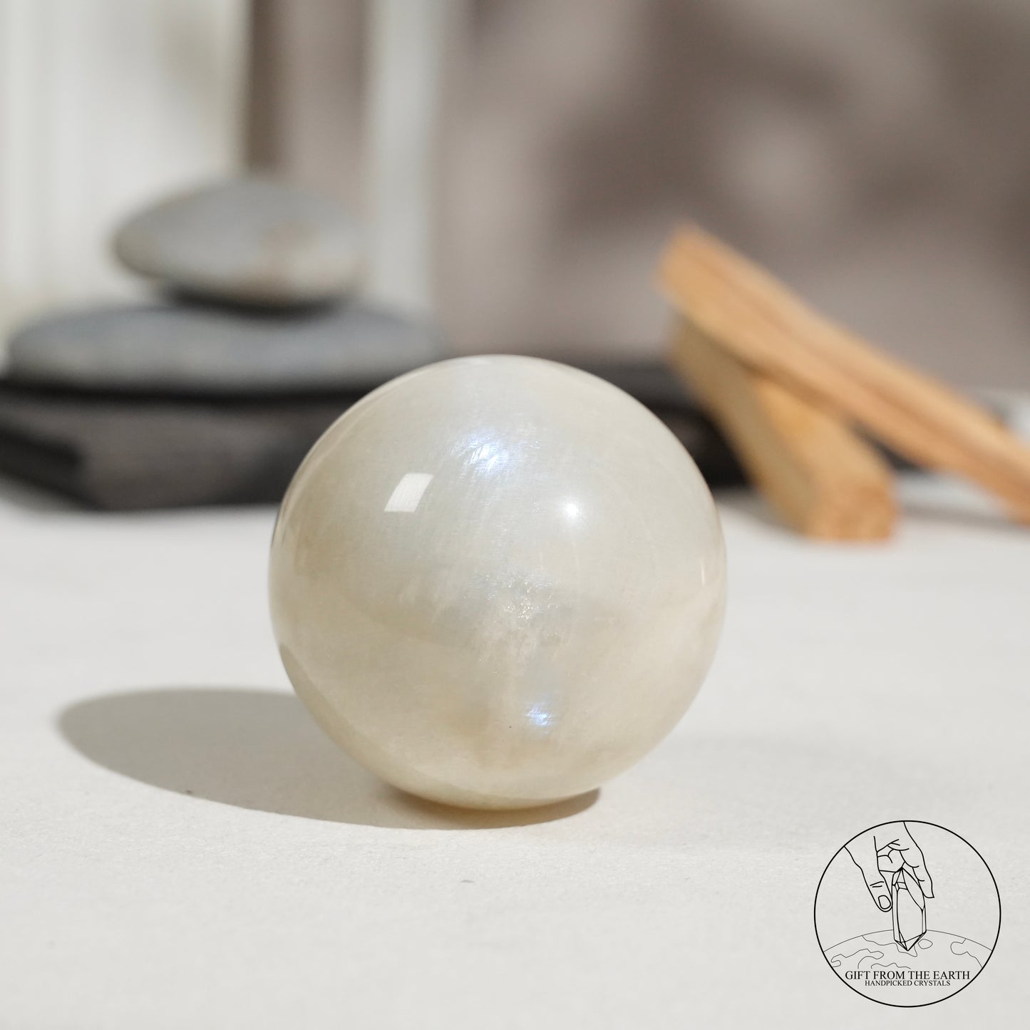 斯里蘭卡白月光石球