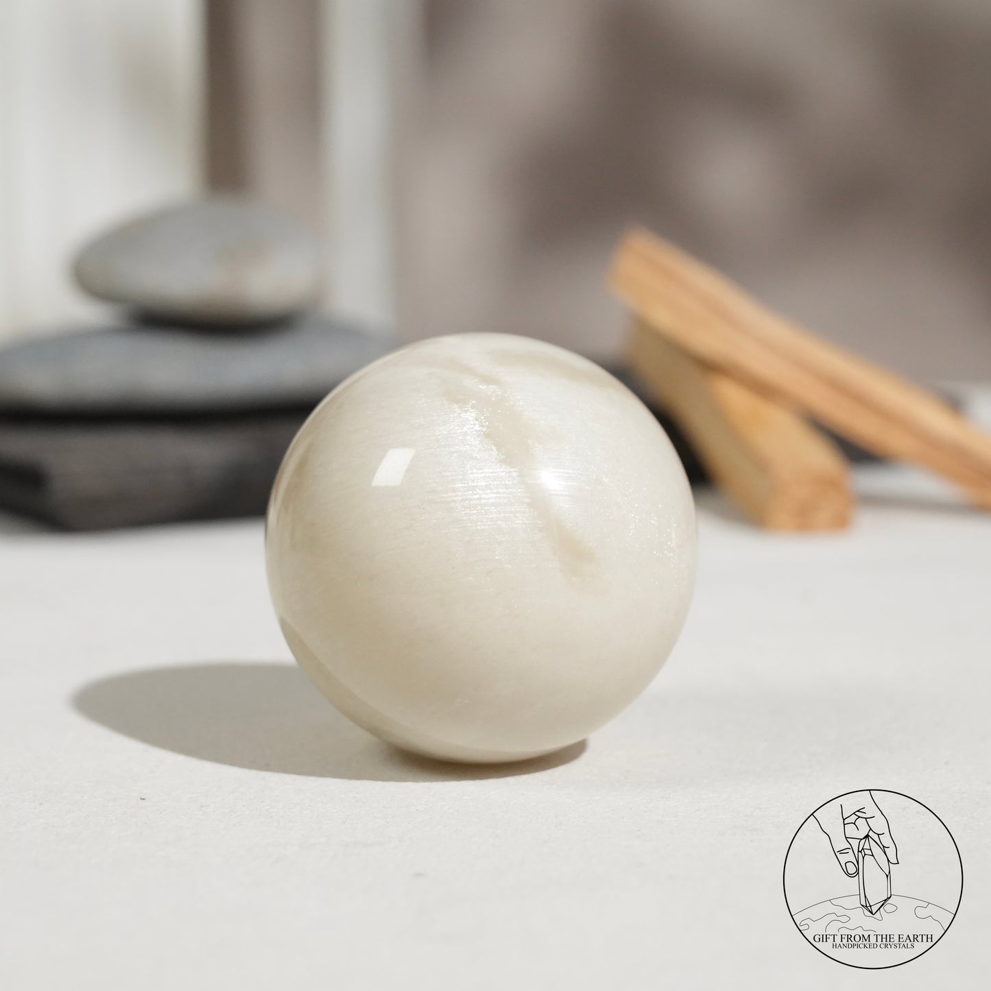 斯里蘭卡白月光石球