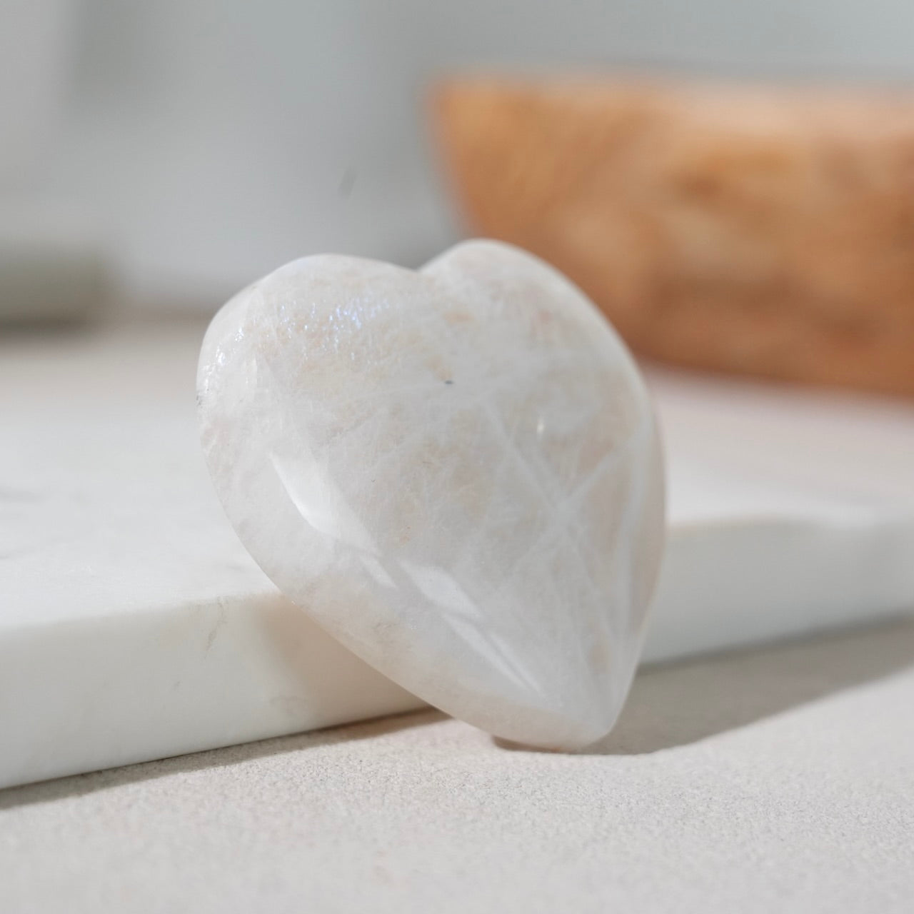 坦桑尼亞白月亮石心