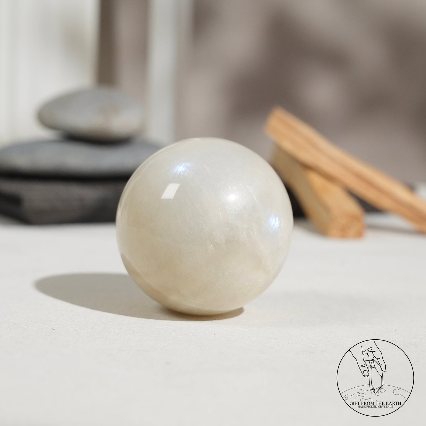斯里蘭卡白月光石球