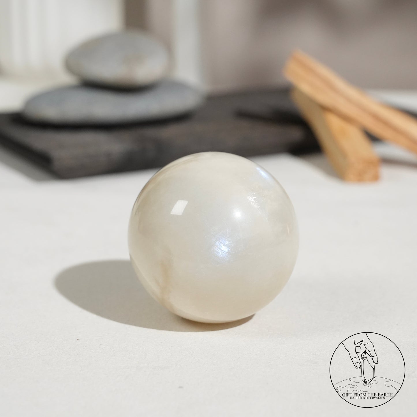 斯里蘭卡白月光石球