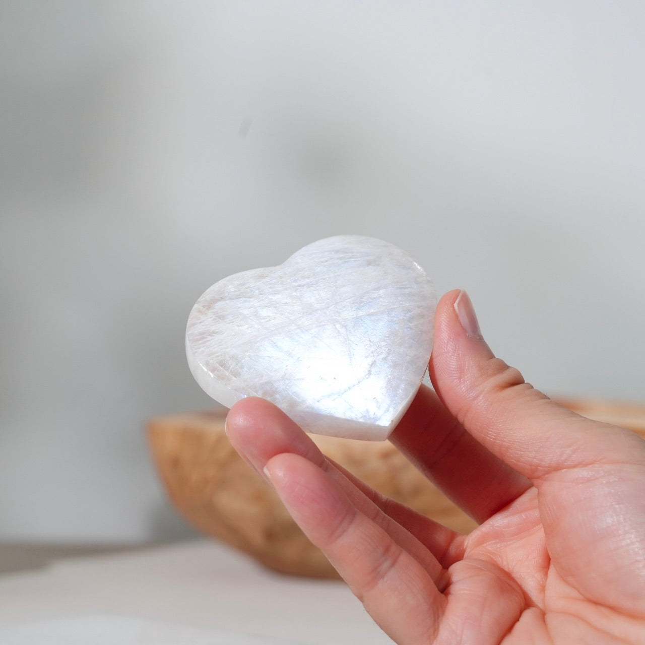 坦桑尼亞白月亮石心