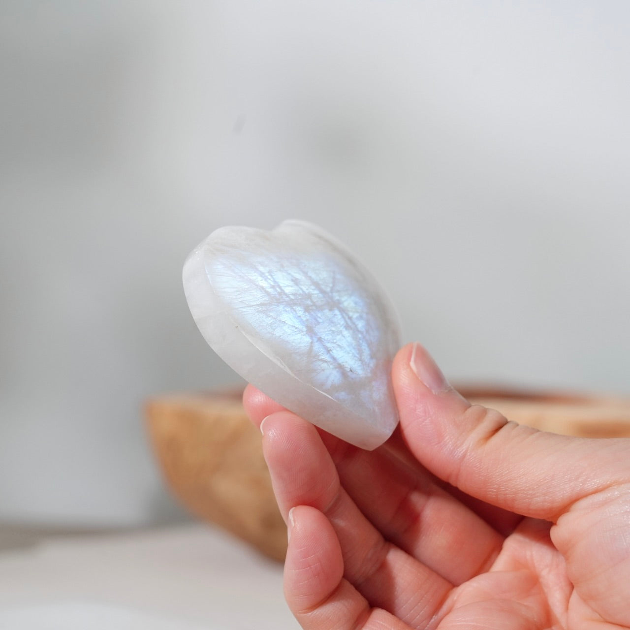 坦桑尼亞白月亮石心