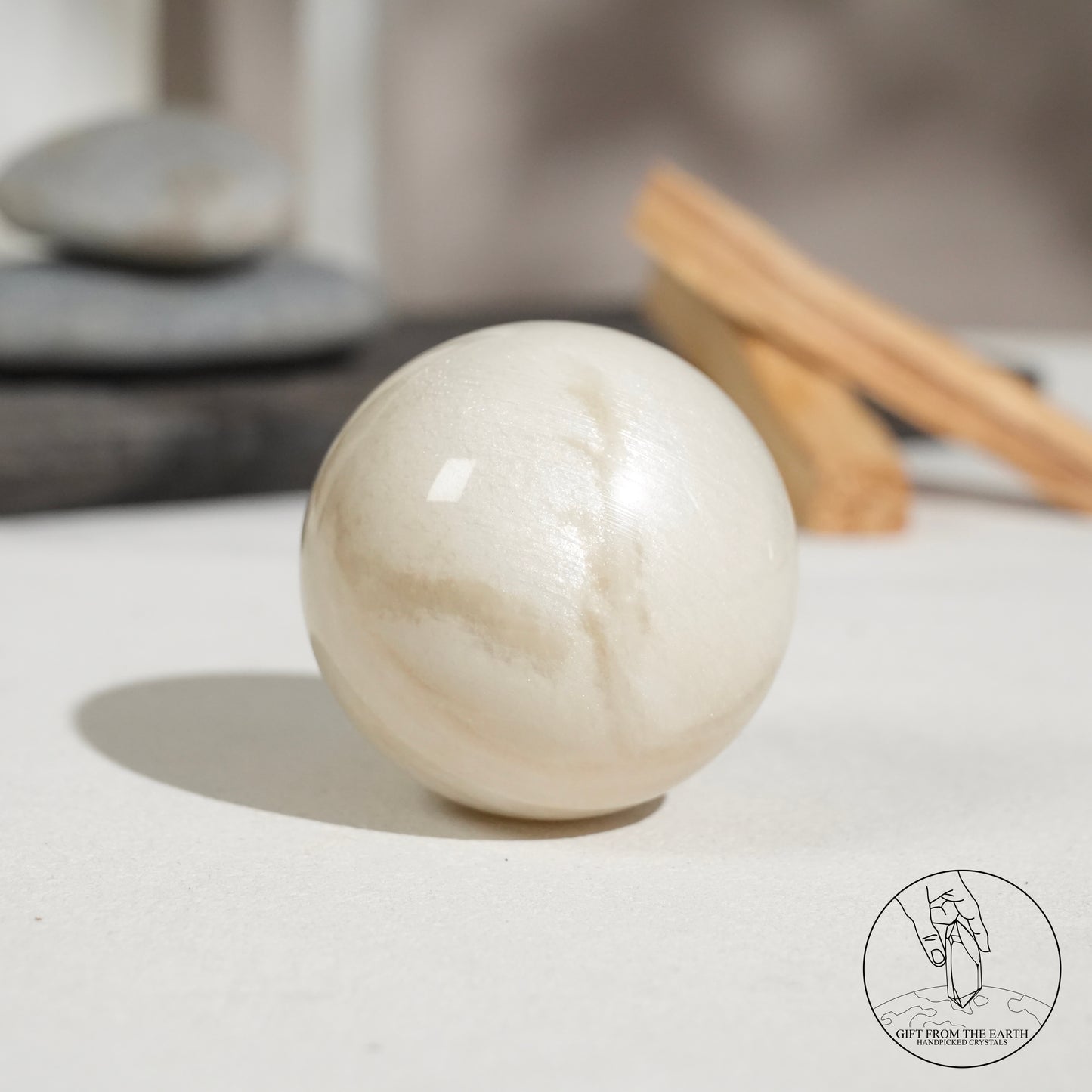 斯里蘭卡白月光石球