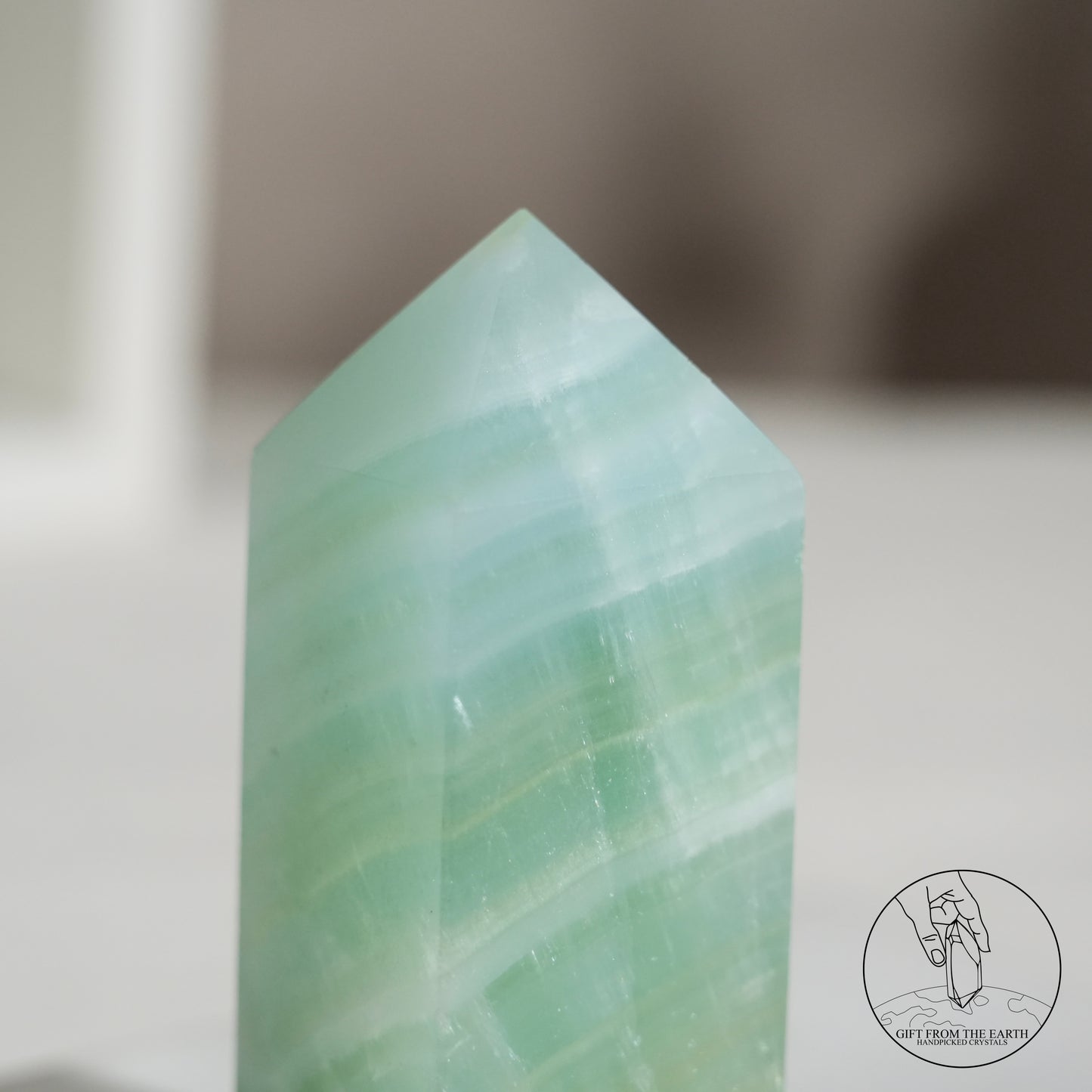 開心果方解石柱