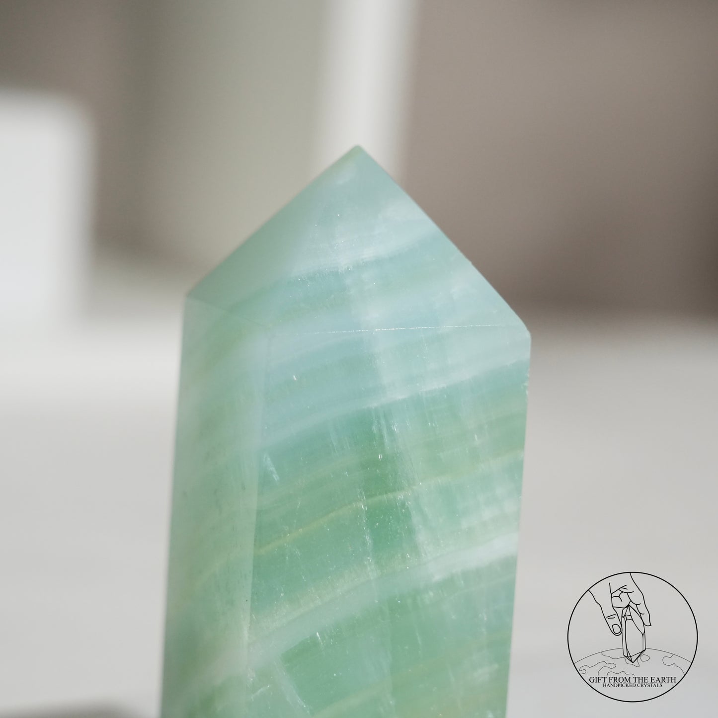 開心果方解石柱