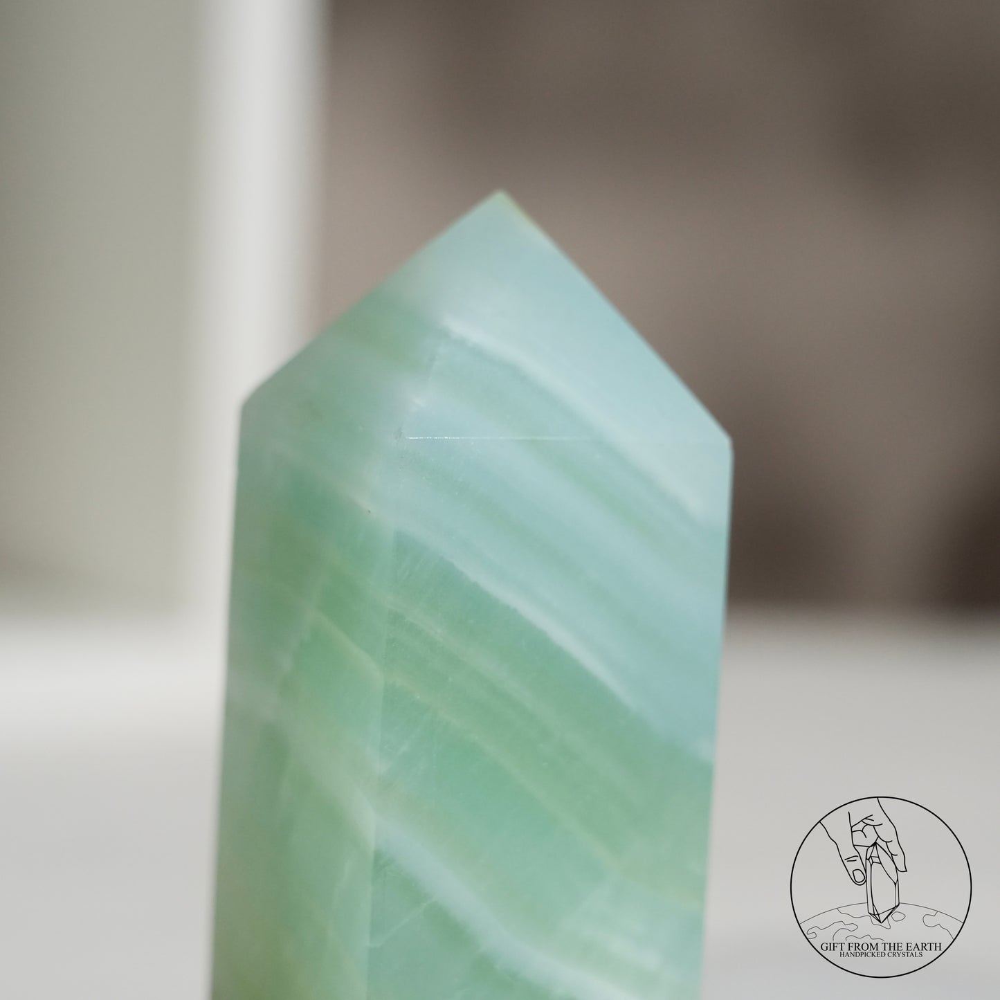 開心果方解石柱