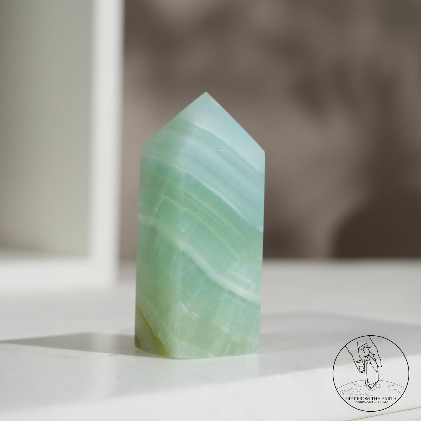 開心果方解石柱