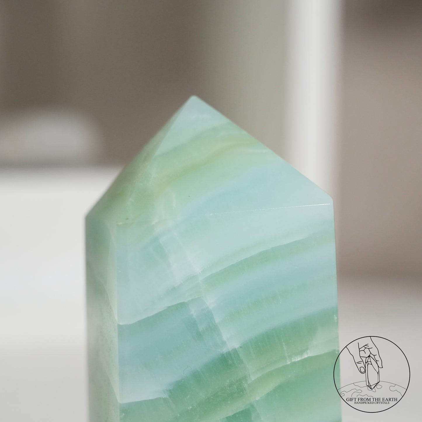 開心果方解石柱