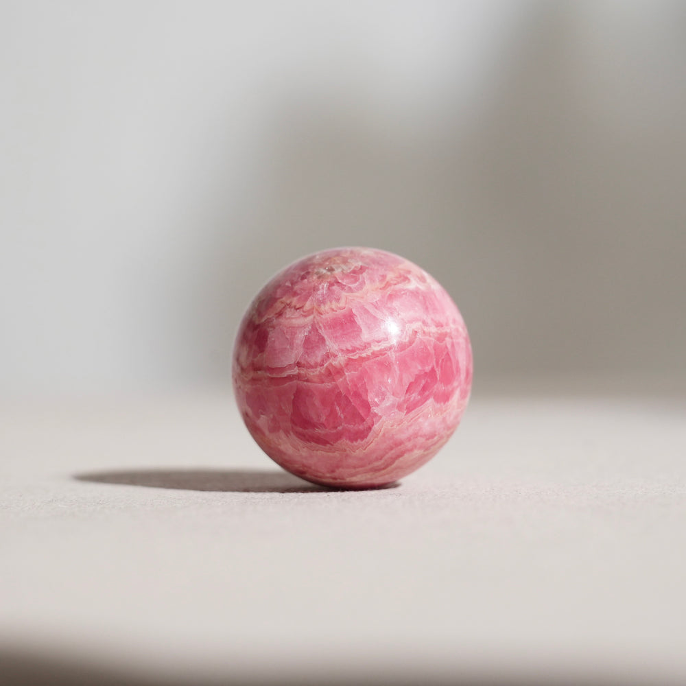 Rhodochrosite Sphere