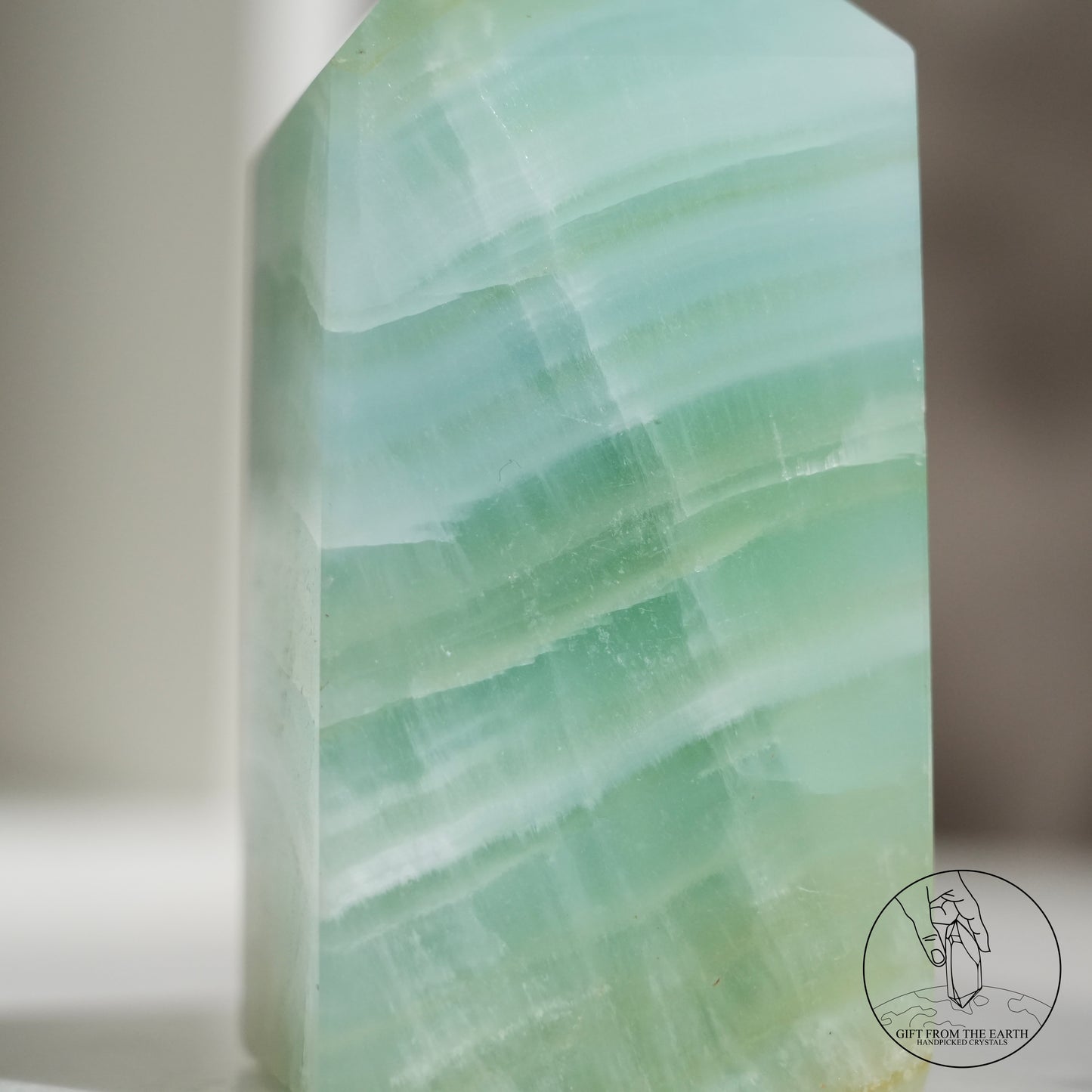 開心果方解石柱