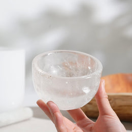 白水晶碗
