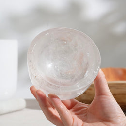 白水晶碗