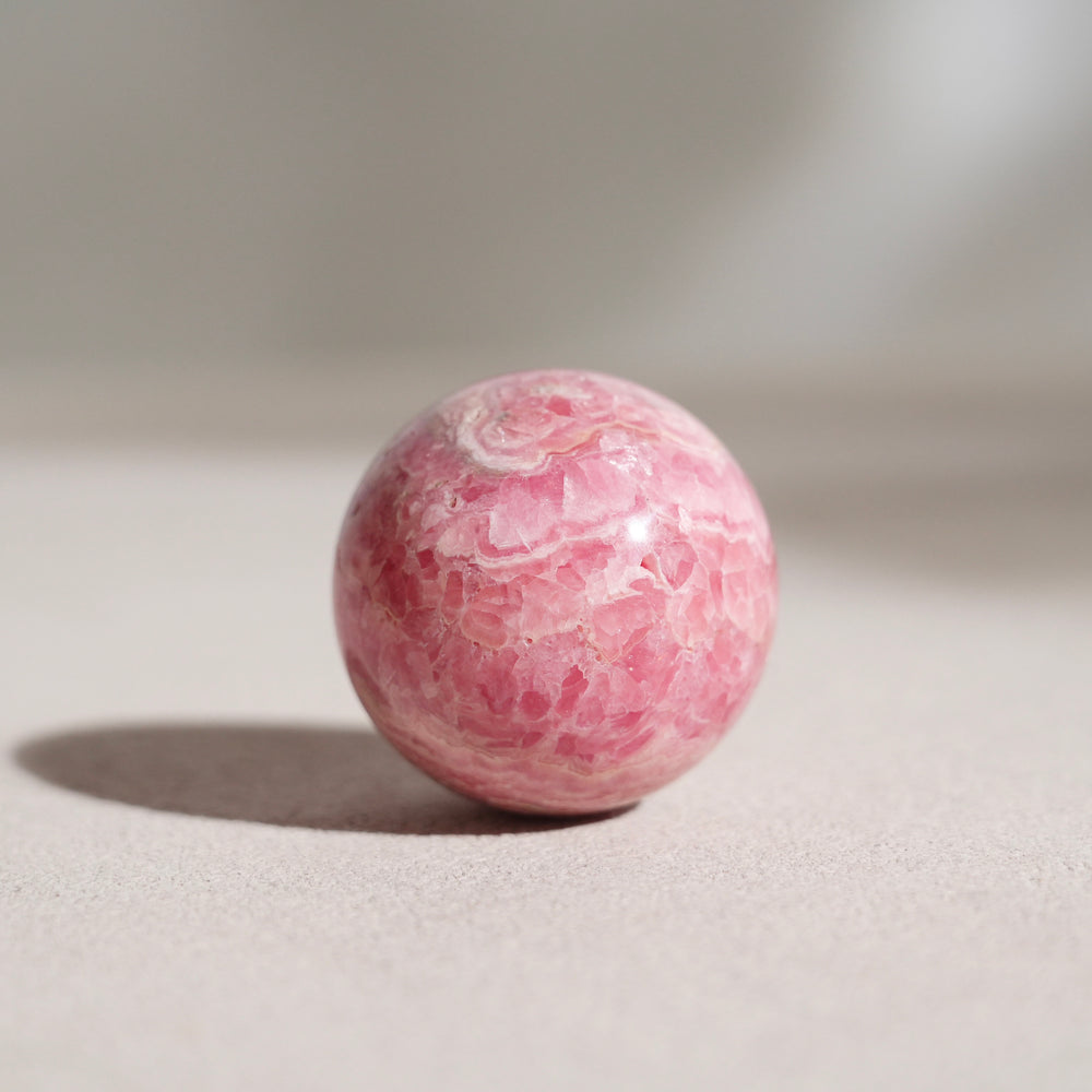Rhodochrosite Sphere