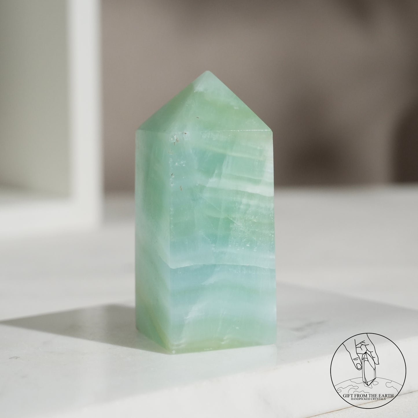 開心果方解石柱