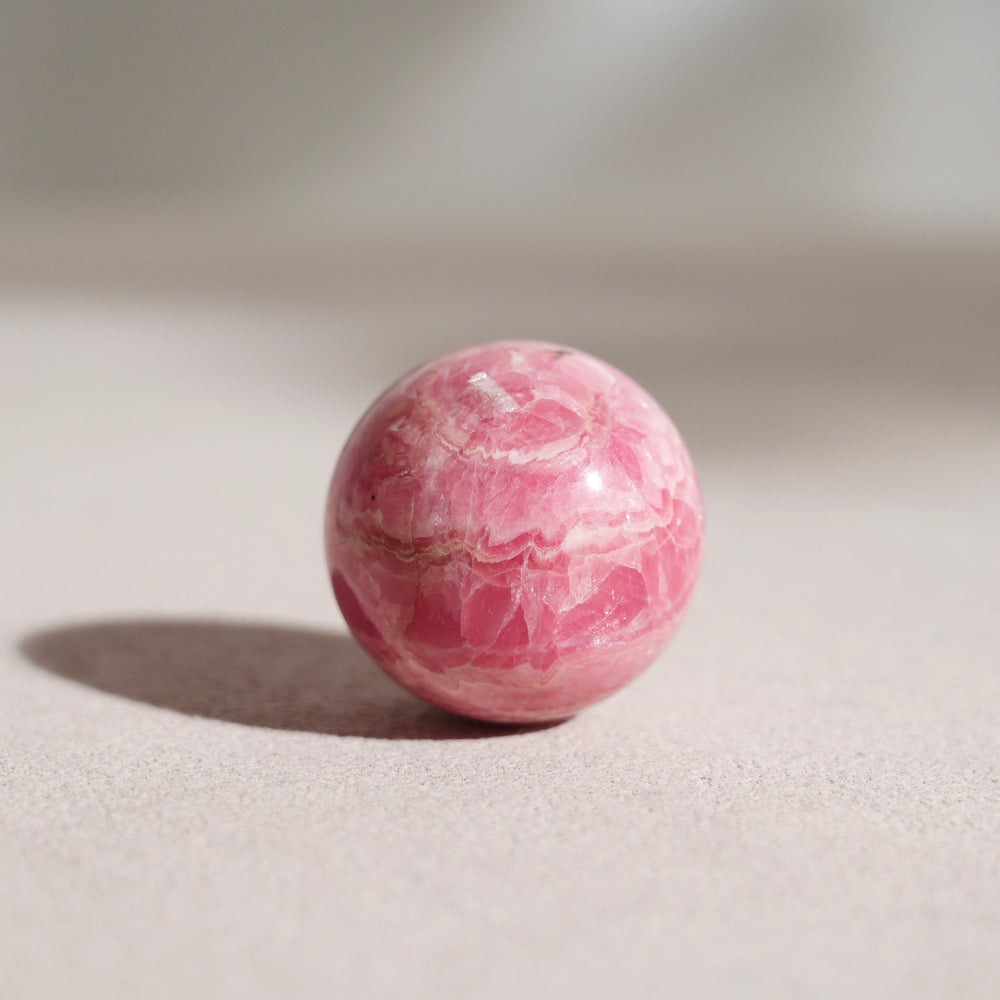 Rhodochrosite Sphere