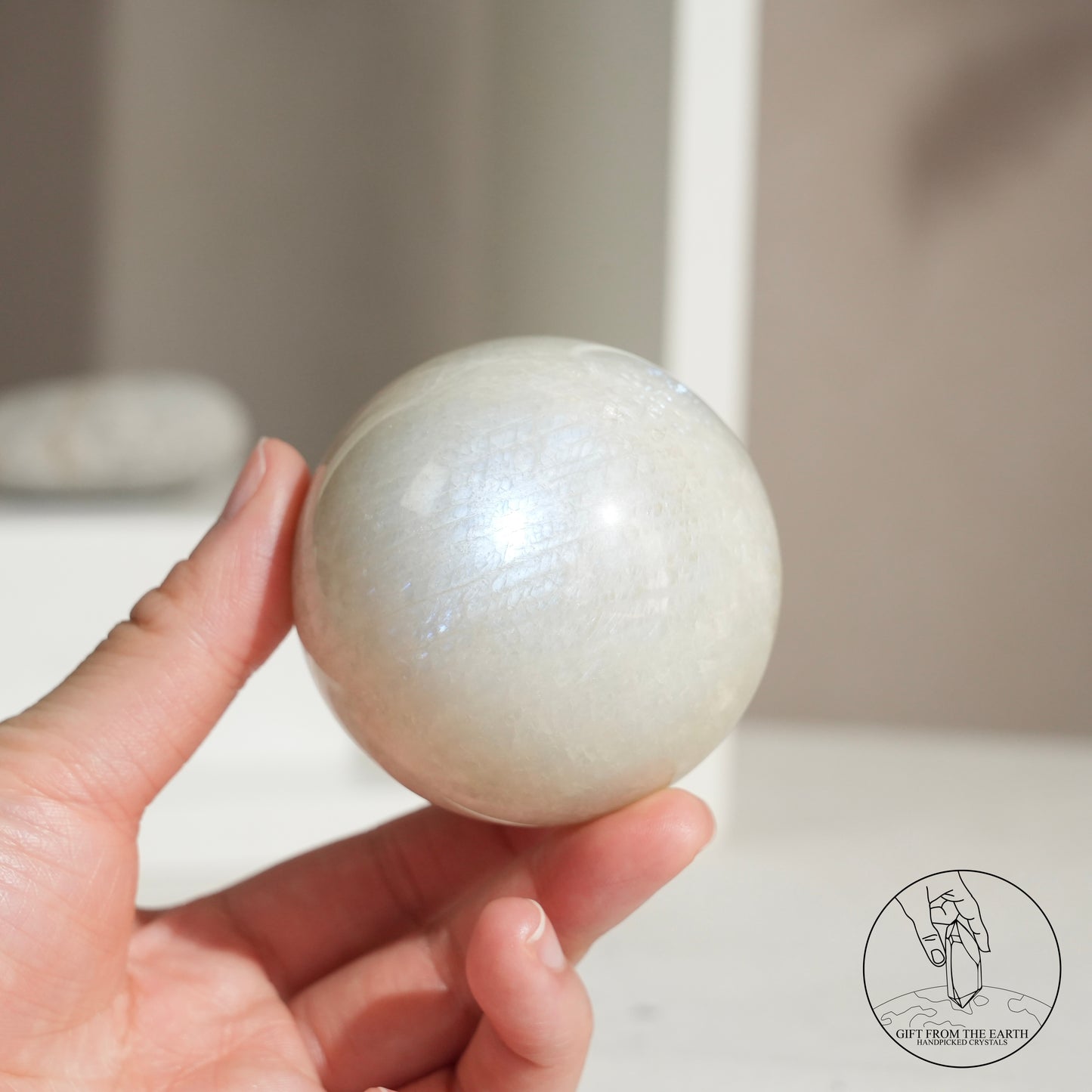 斯里蘭卡白月光石球