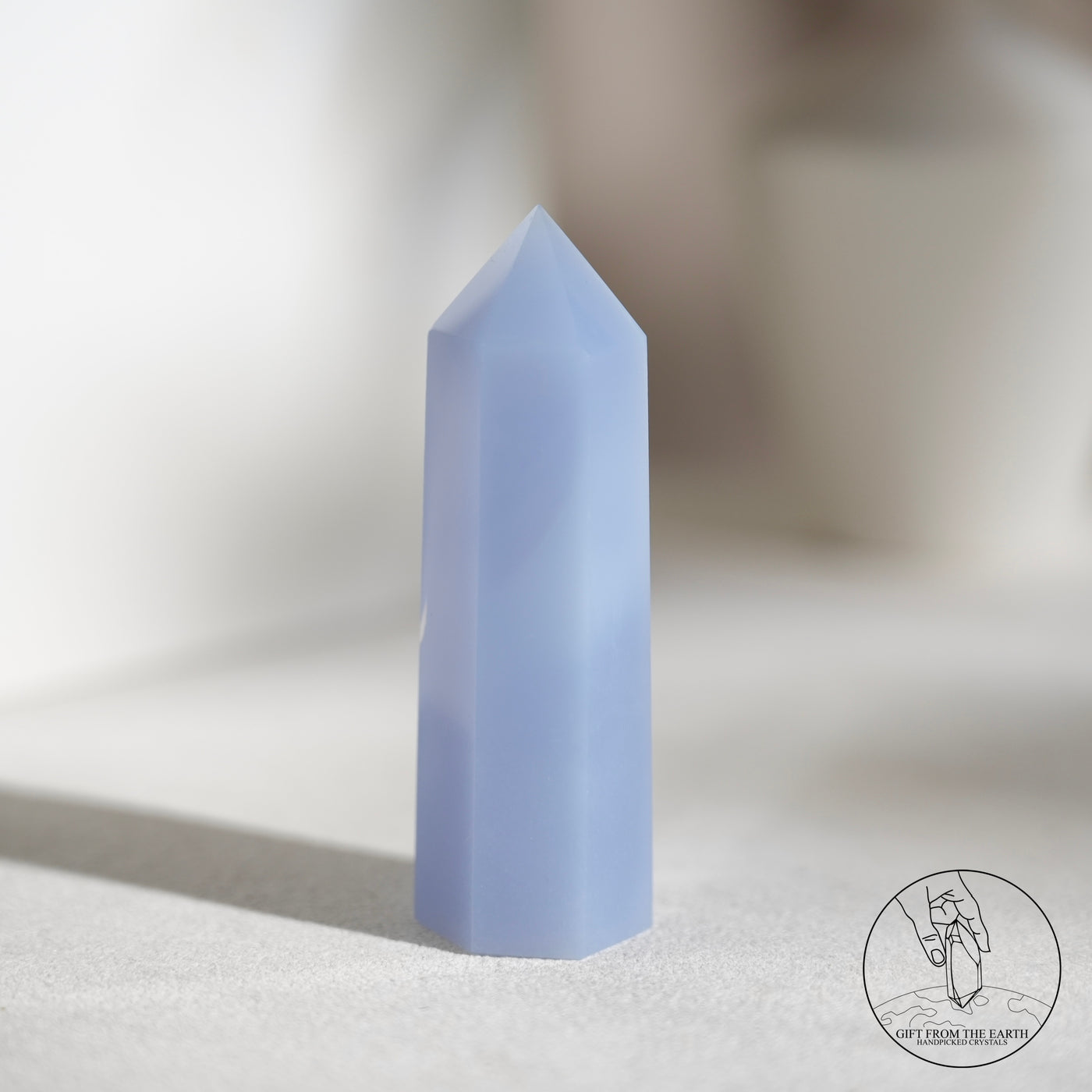 Blue Chalcedony Tower