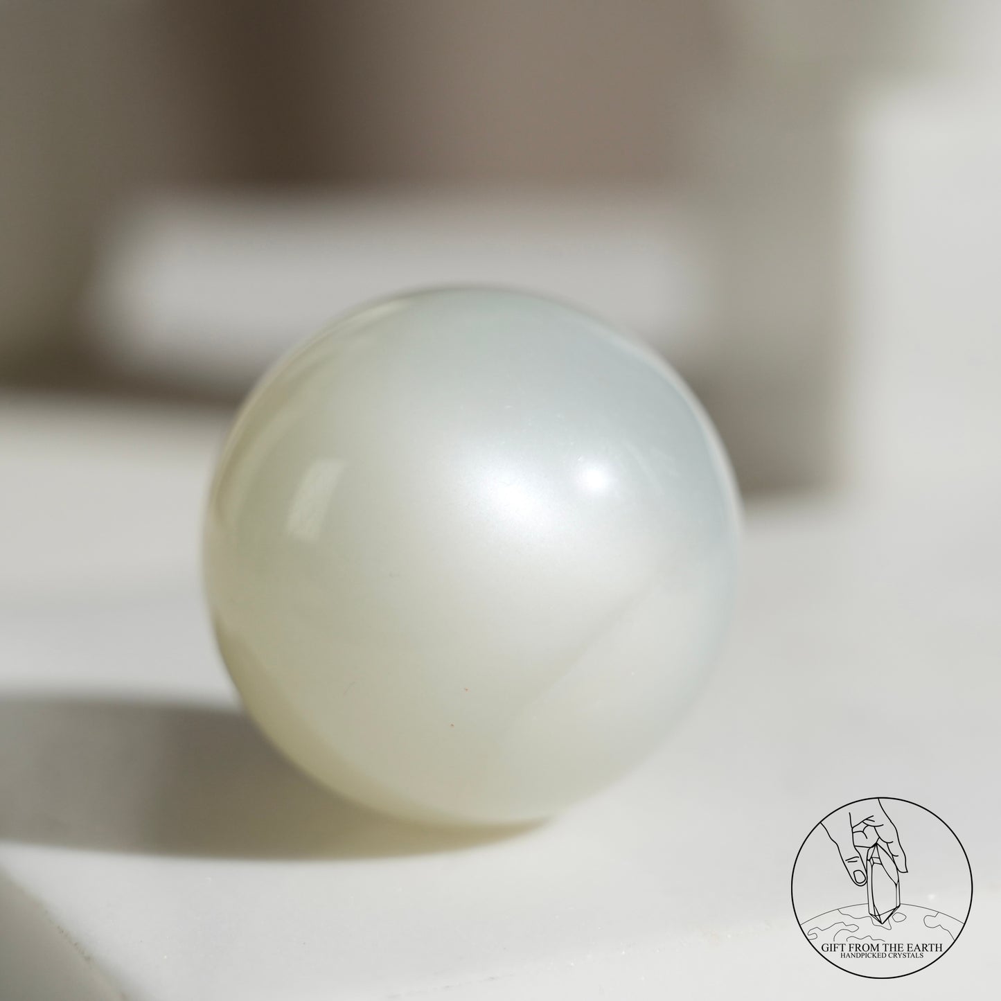 坦桑尼亞綠月光石球