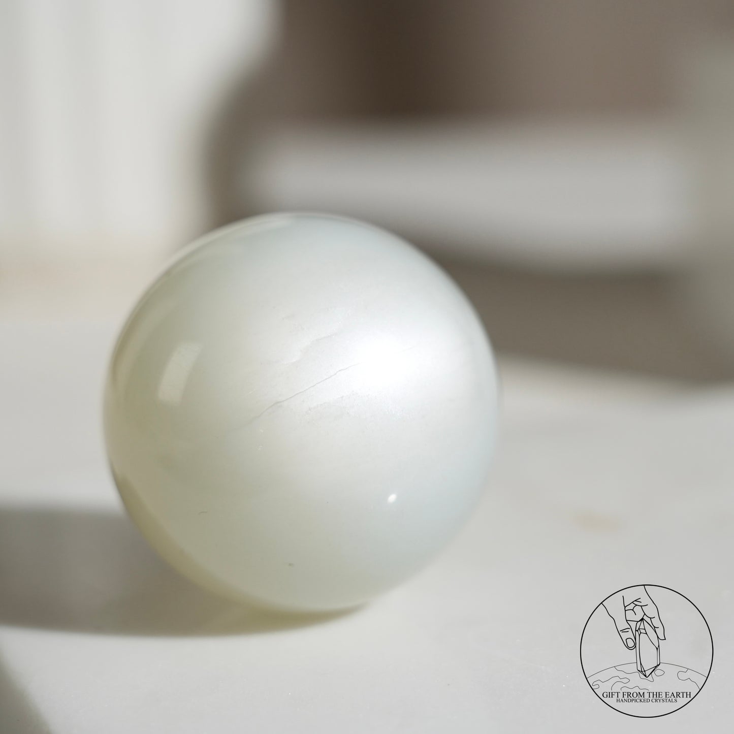 坦桑尼亞綠月光石球