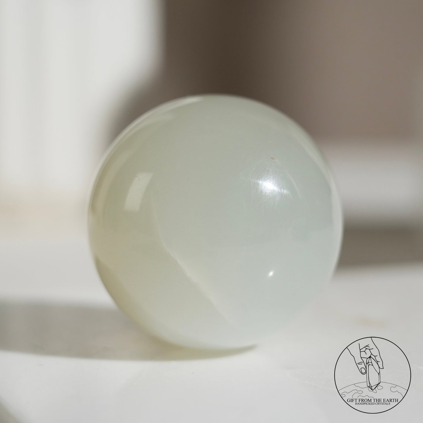 坦桑尼亞綠月光石球