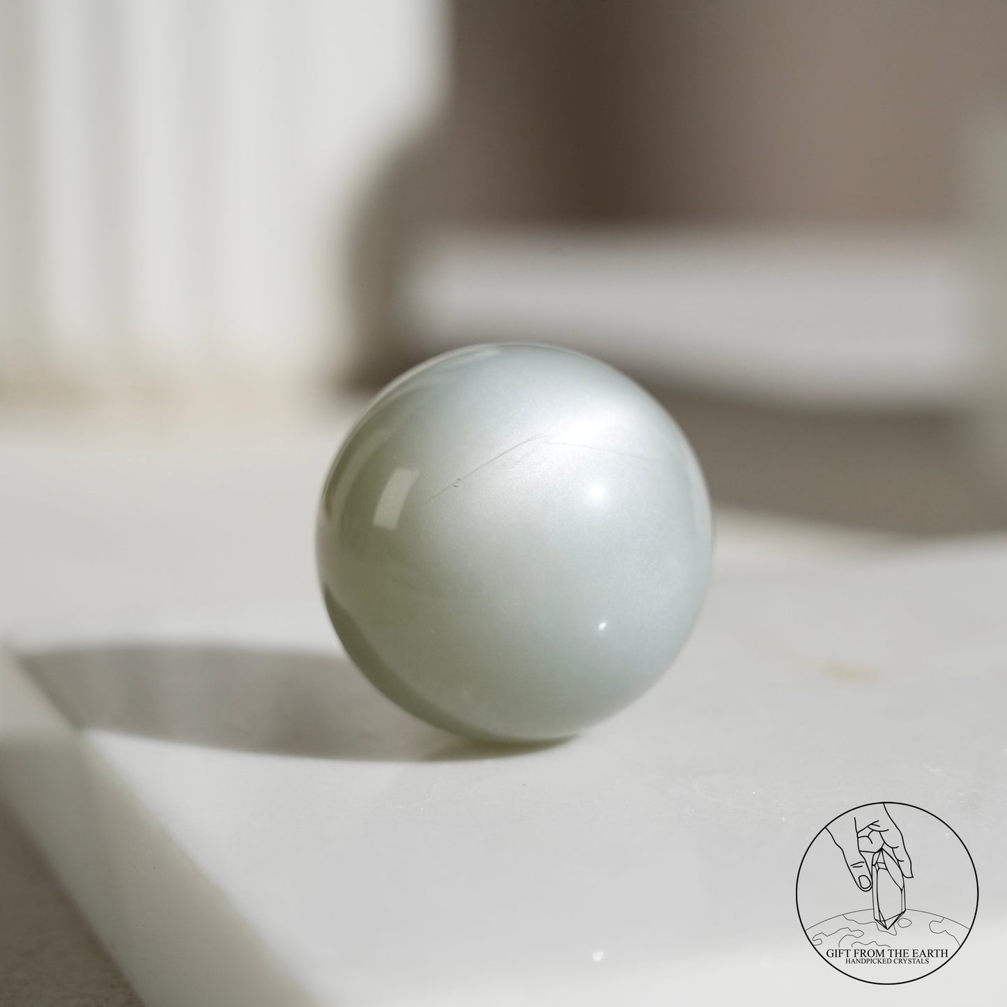 坦桑尼亞綠月光石球