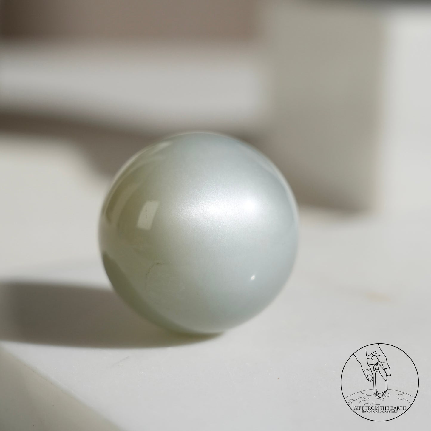 坦桑尼亞綠月光石球