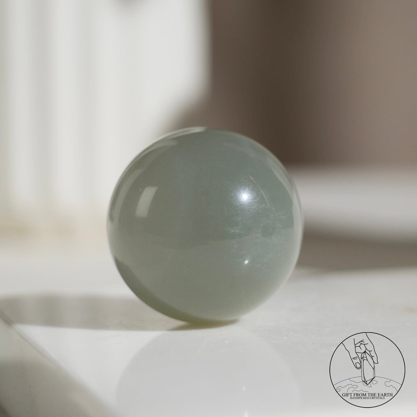 坦桑尼亞綠月光石球