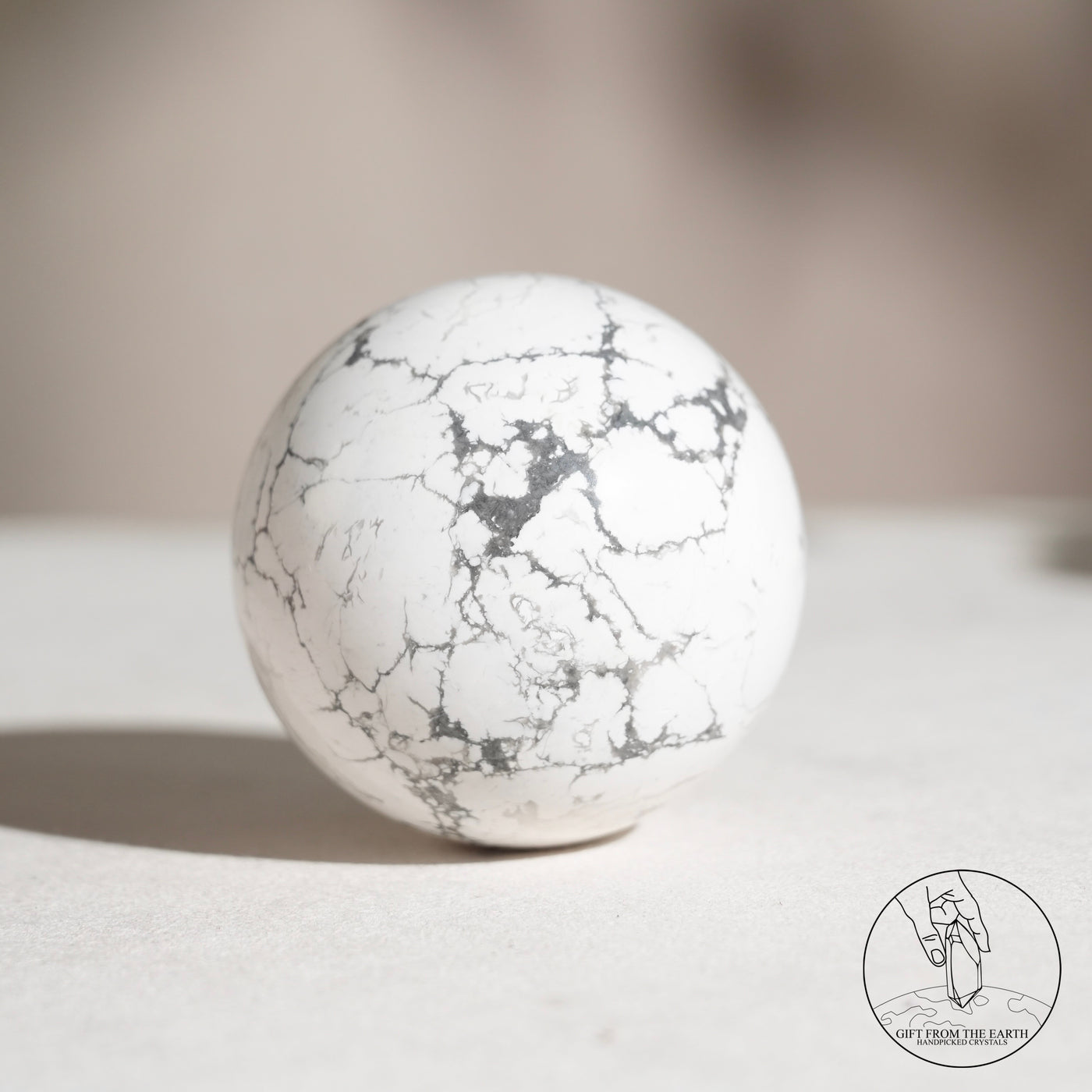 Howlite Sphere